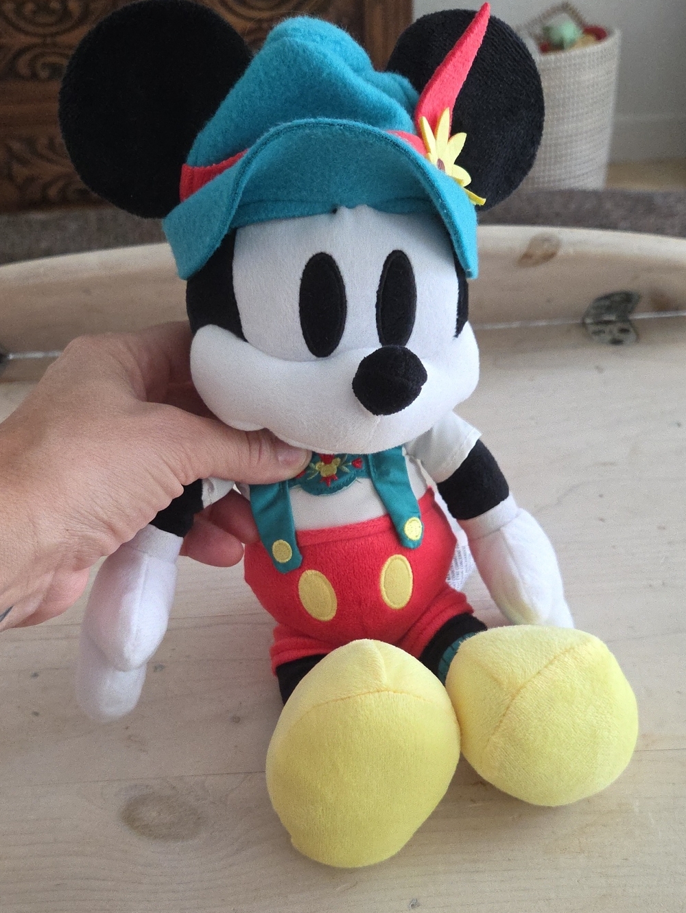 Epcot Germany Mickey Mouse Plush
